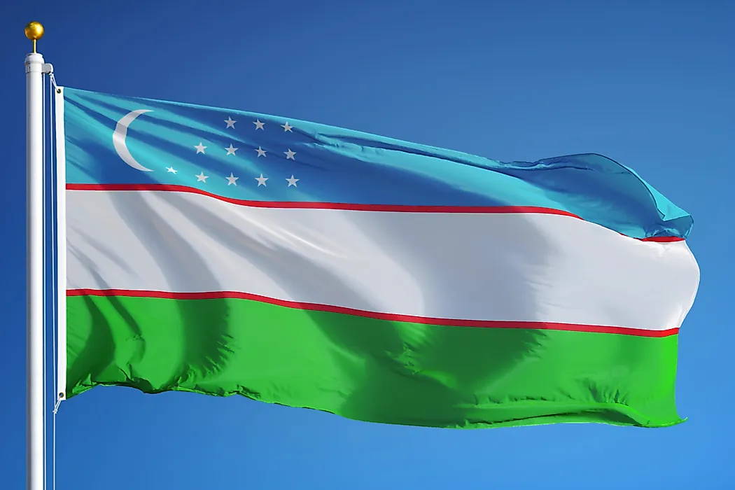 What Do The Colors And Symbols Of The Flag Of Uzbekistan Mean?