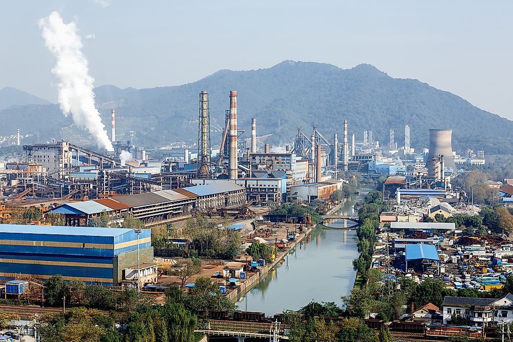 Countries Most Reliant on Industry