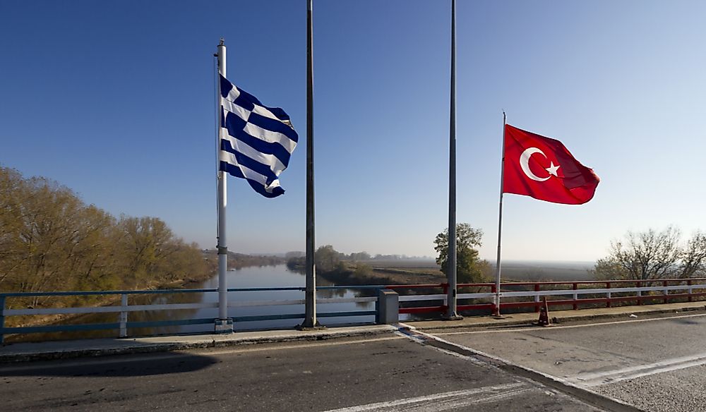 What Countries Border Greece?