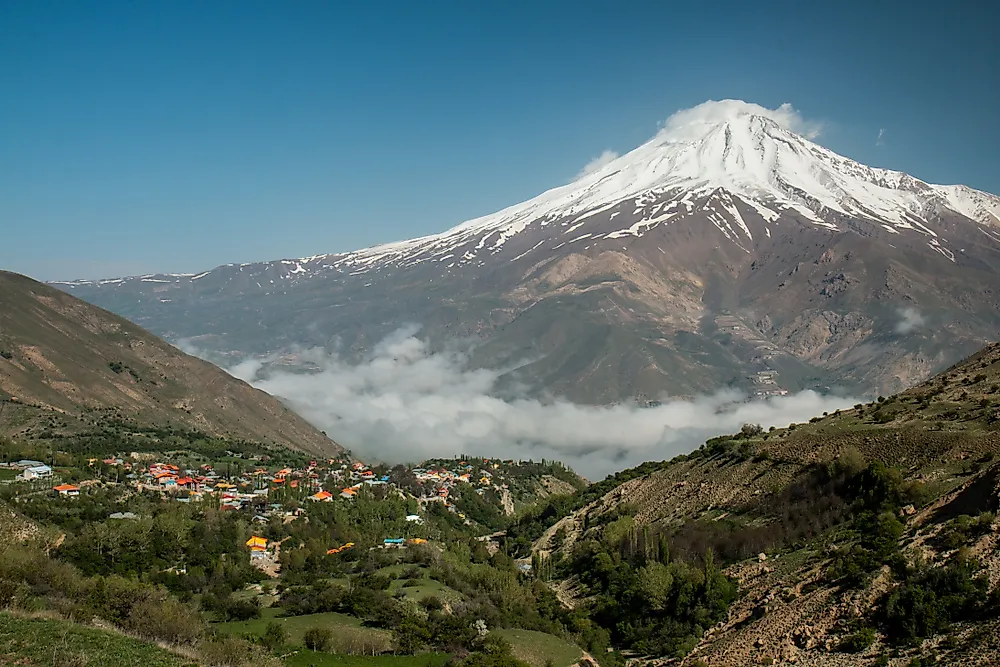 Tallest Mountains In Iran