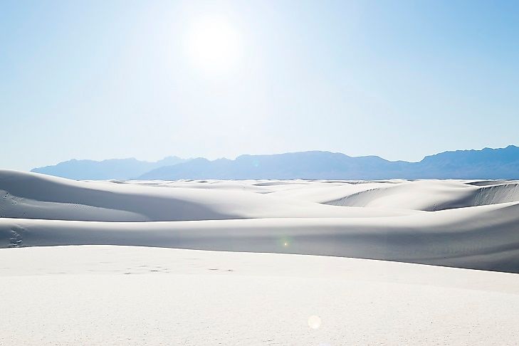 White Sands National Monument Of New Mexico