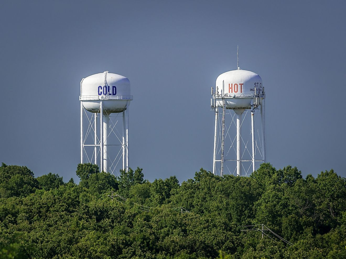 Why Some Towns Have A Hot And A Cold Water Tower