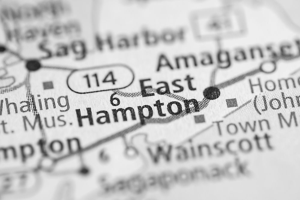Where are the Hamptons? WorldAtlas