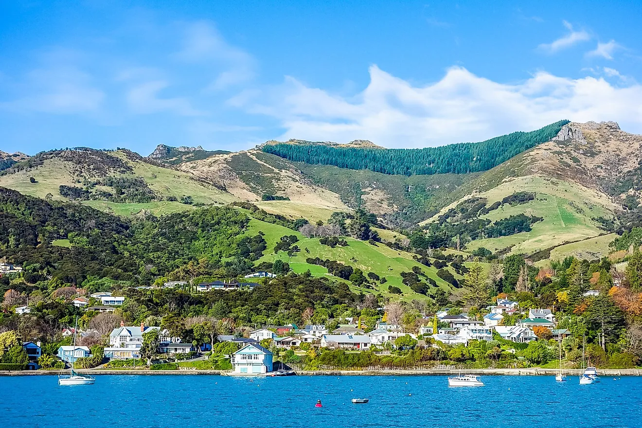 Akaroa, New Zealand WorldAtlas
