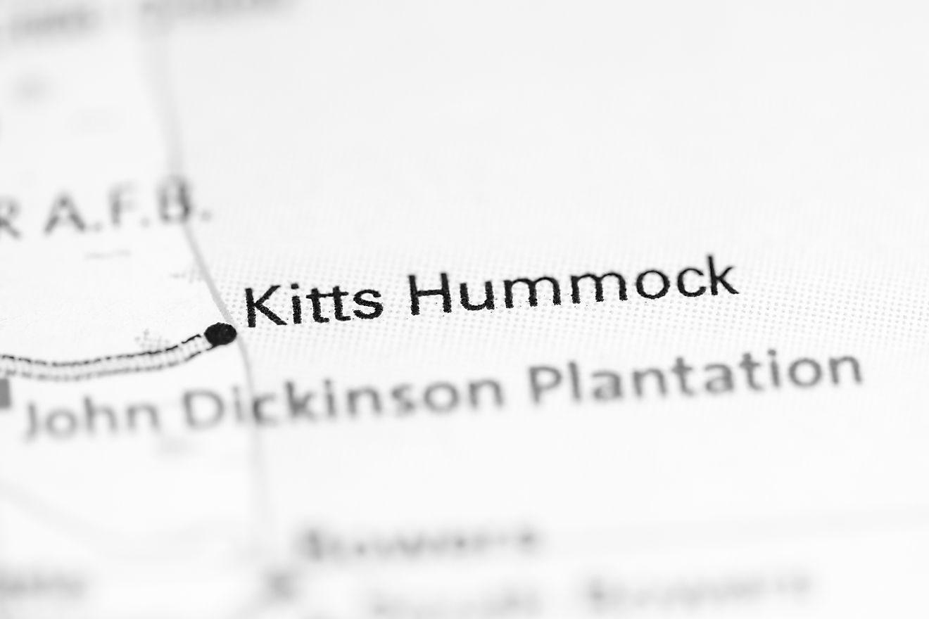 Kitts Hummock, Delaware WorldAtlas