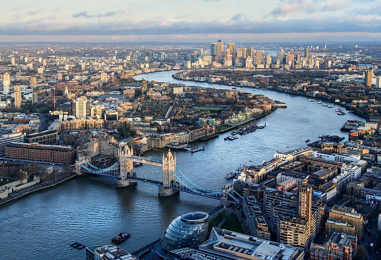 is the thames one of the longest river in the world