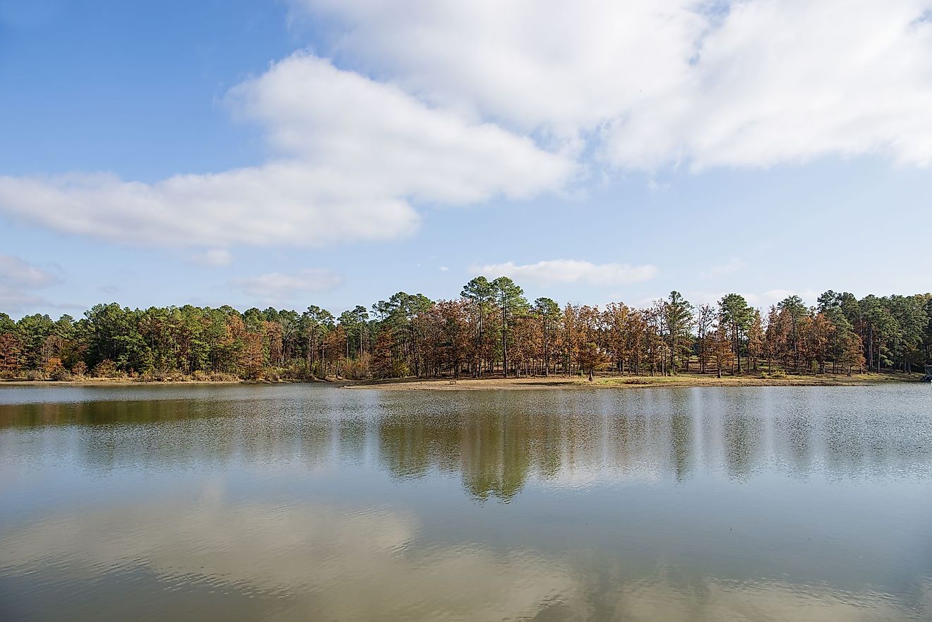 Toledo Bend Reservoir, Texas WorldAtlas
