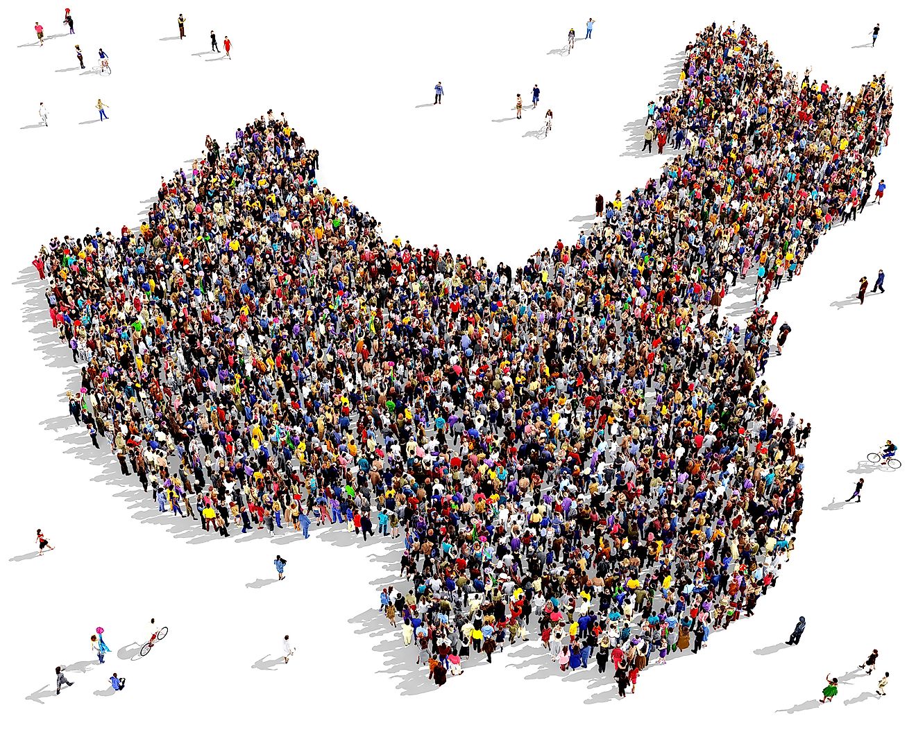 The Population Of China WorldAtlas