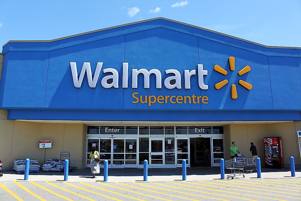 Walmart Locations by Country