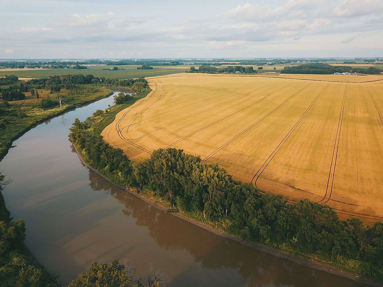 Why Some American Rivers Flow North