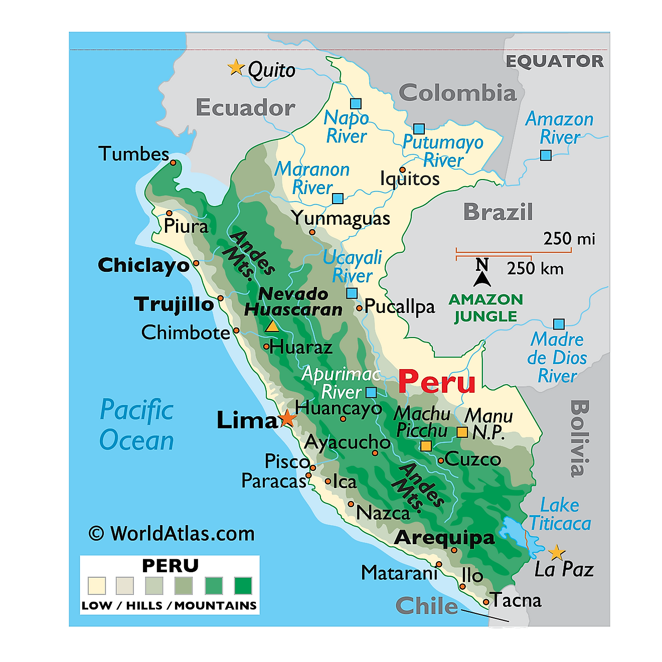 Peru Maps And Facts World Atlas