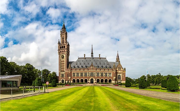 International Court of Justice (ICJ) building in The Hague