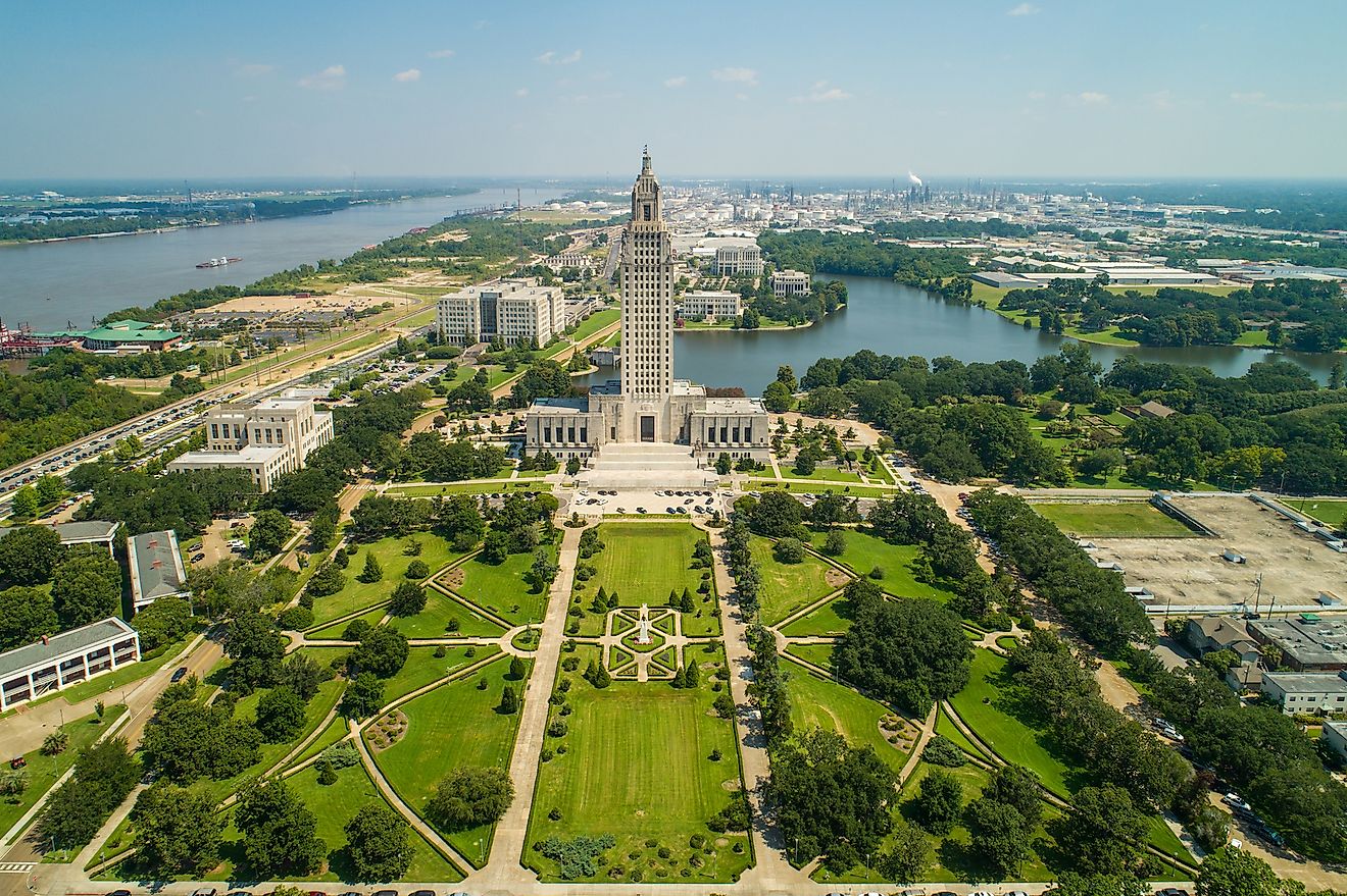 Baton Rouge, Louisiana WorldAtlas