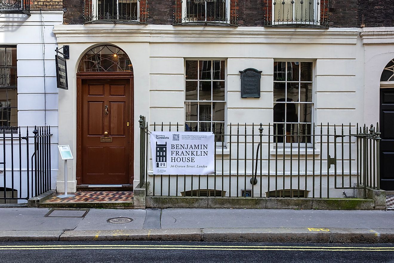 Visiting the London Townhouse Where Benjamin Franklin Helped Make America