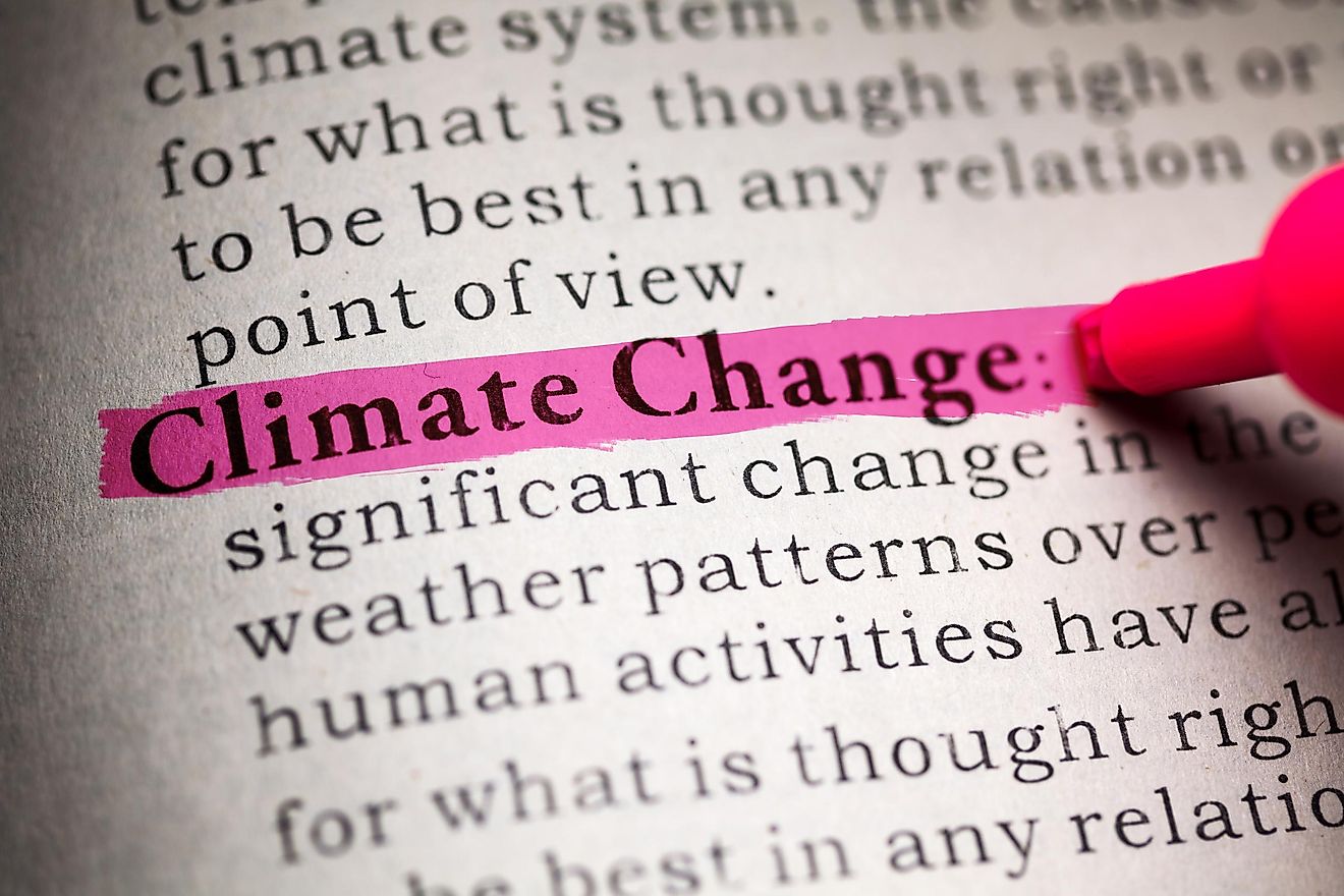climate change definition essay