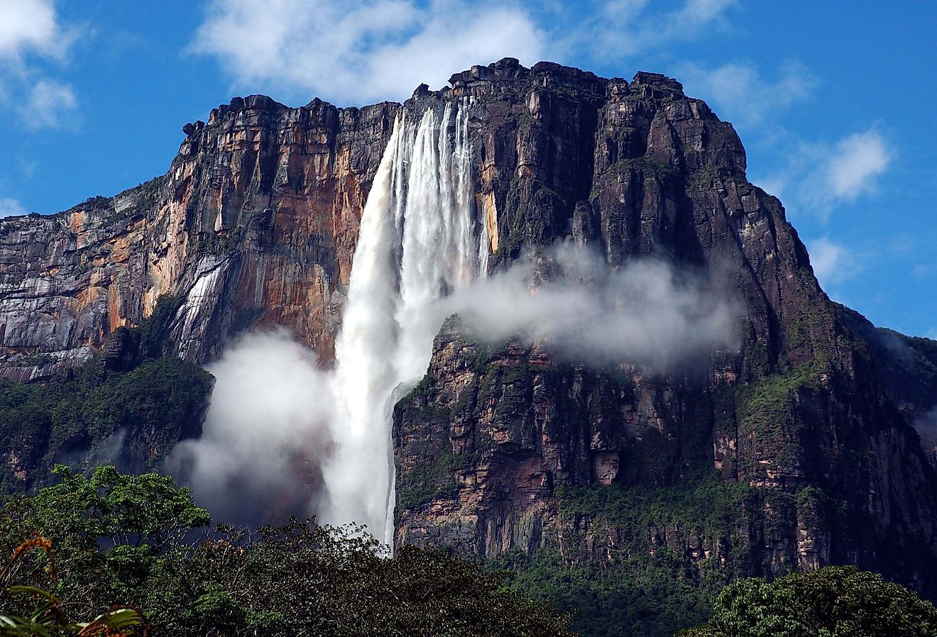 Paradise Falls in Up is based off of Angel Falls in Venezuela