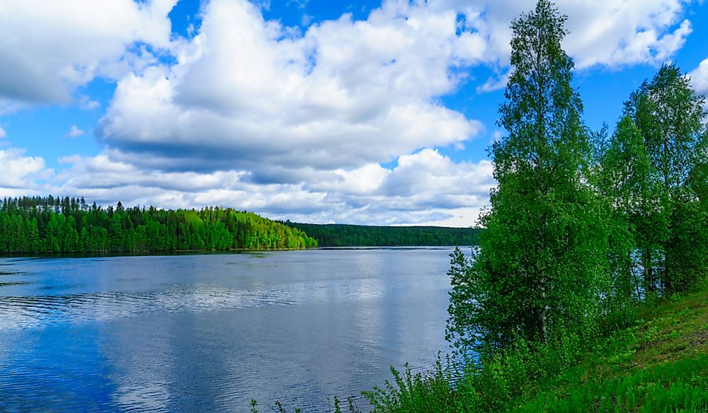 Longest Rivers in Finland - WorldAtlas