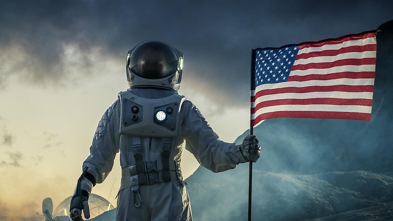 Is The Flag Still On The Moon? WorldAtlas