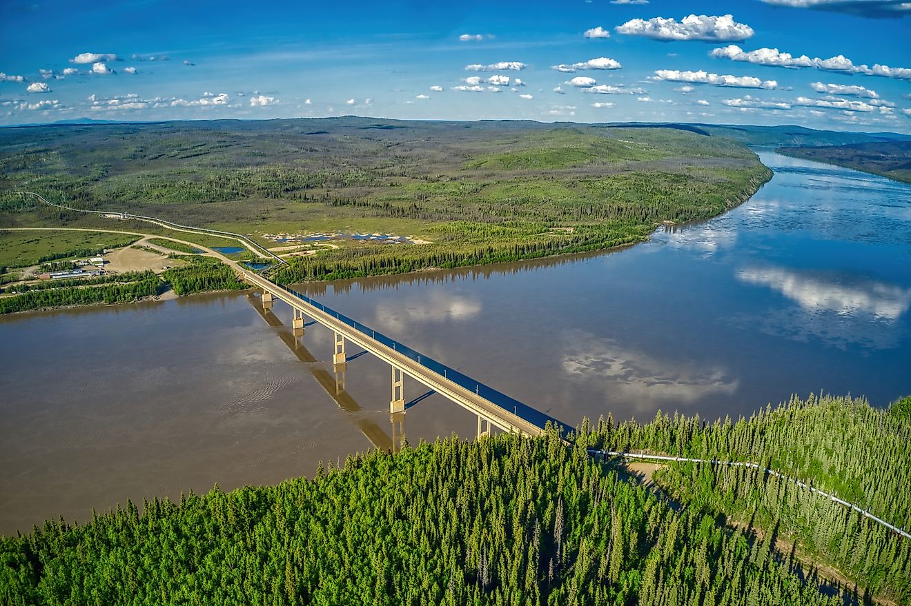 Mississippi and Yukon rivers differ in length and function
