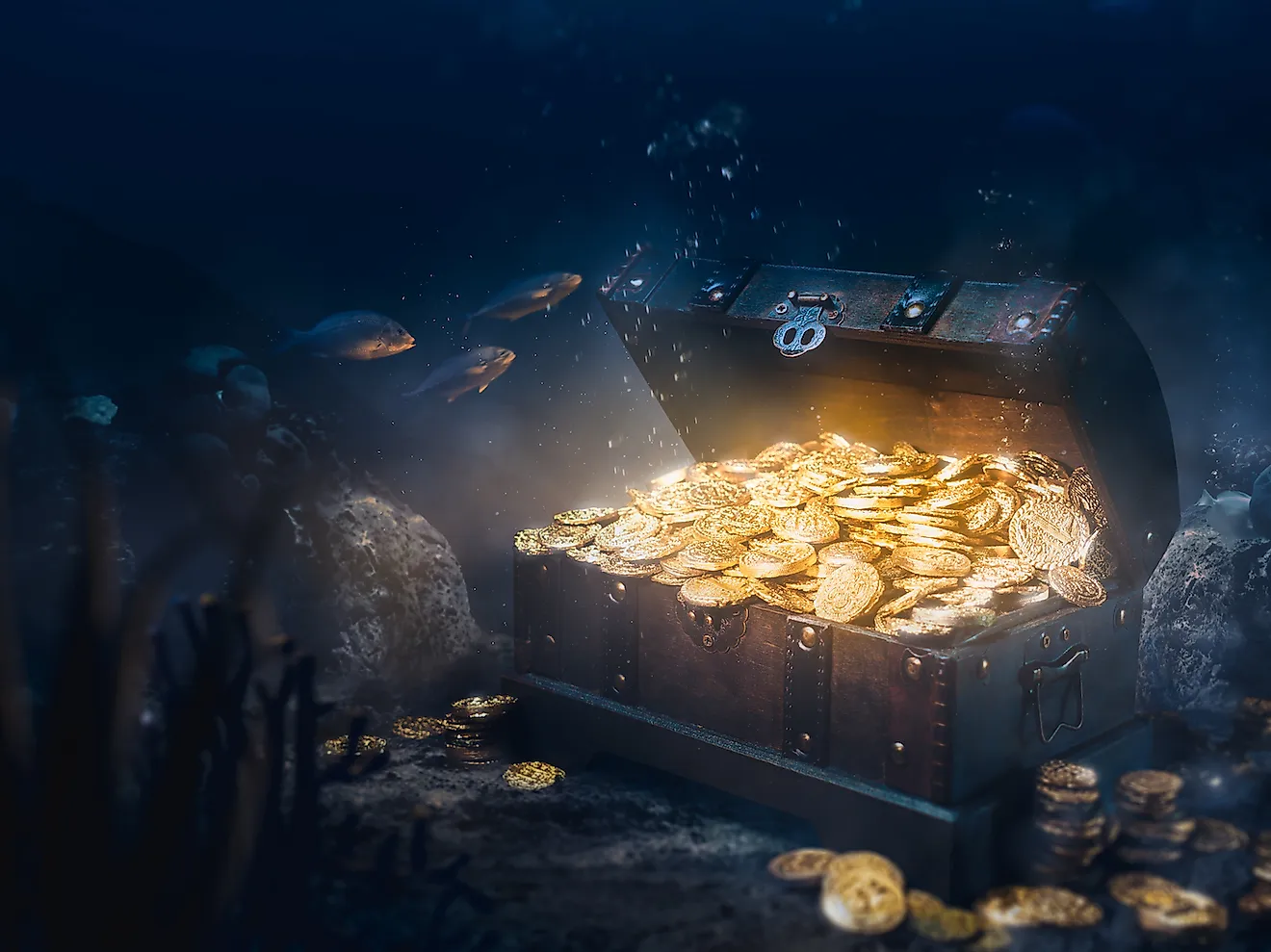 valuable things at the bottom of the ocean