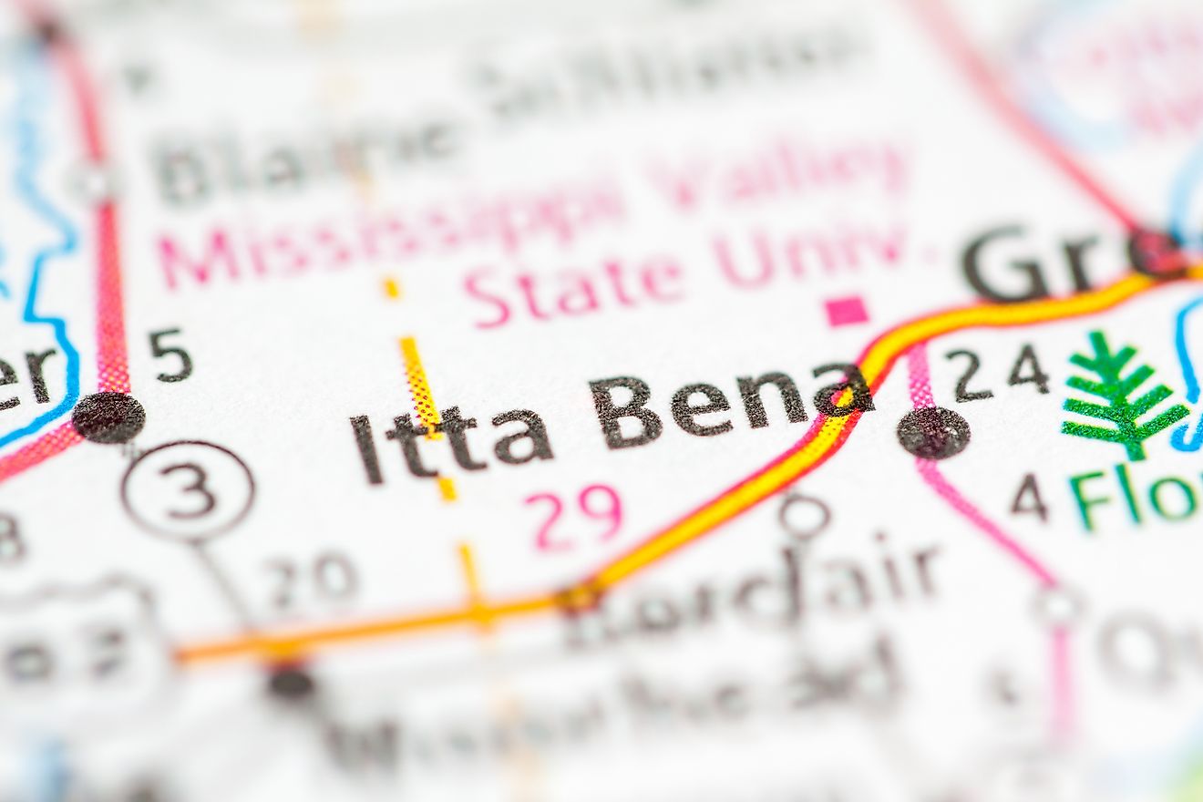 Itta Bena, Mississippi WorldAtlas