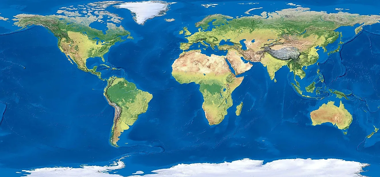 The Seven Seas WorldAtlas