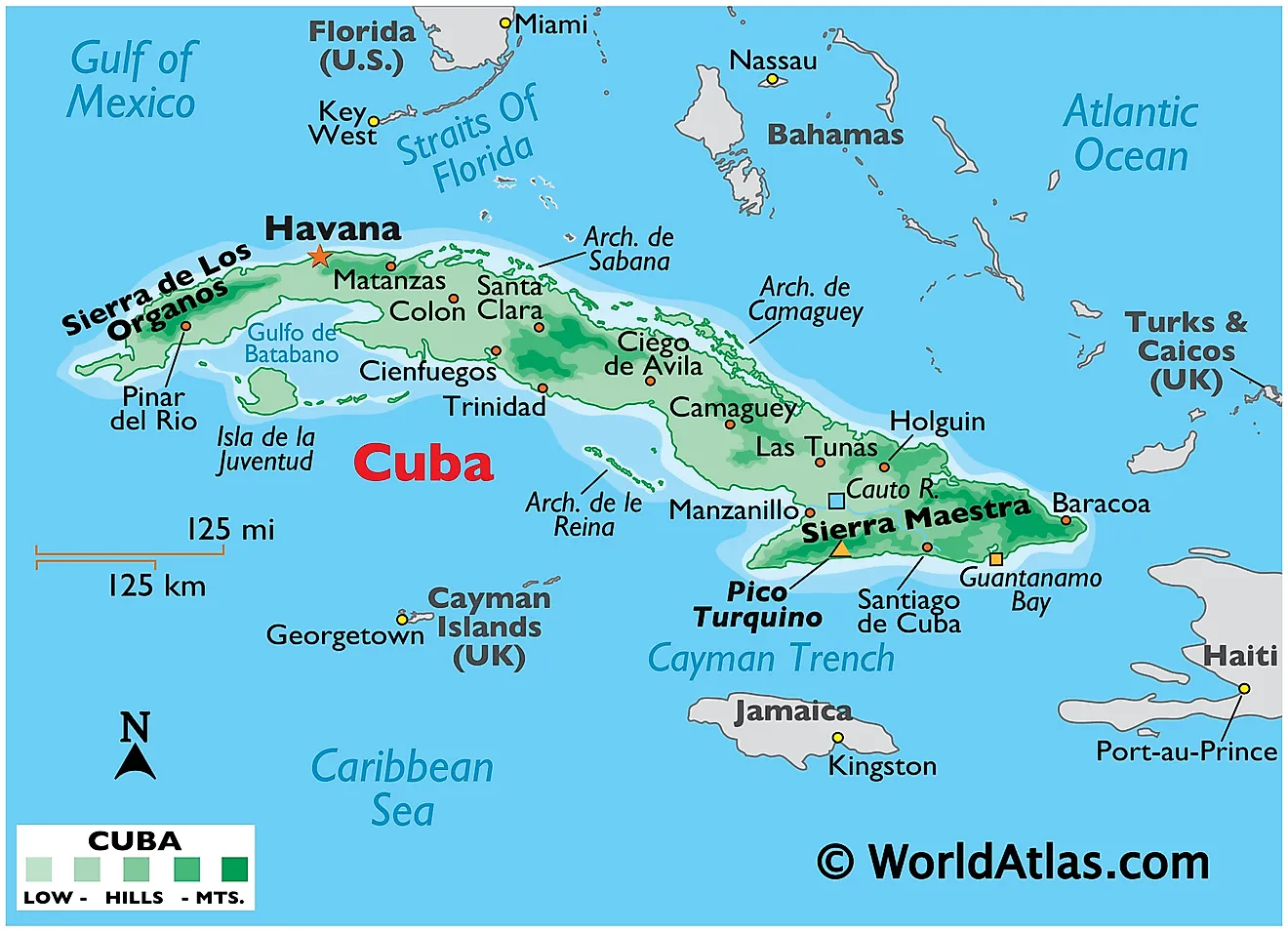 Cuba Maps And Facts World Atlas