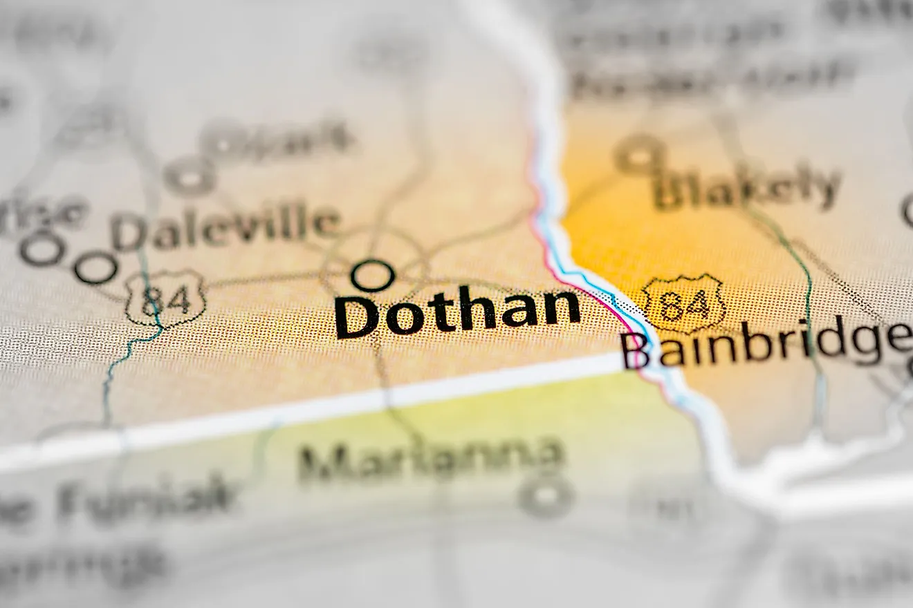 Dothan, Alabama WorldAtlas