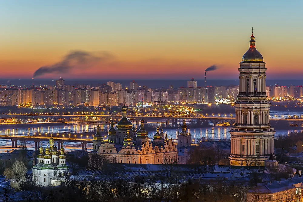 What Is The Capital Of Ukraine? - WorldAtlas