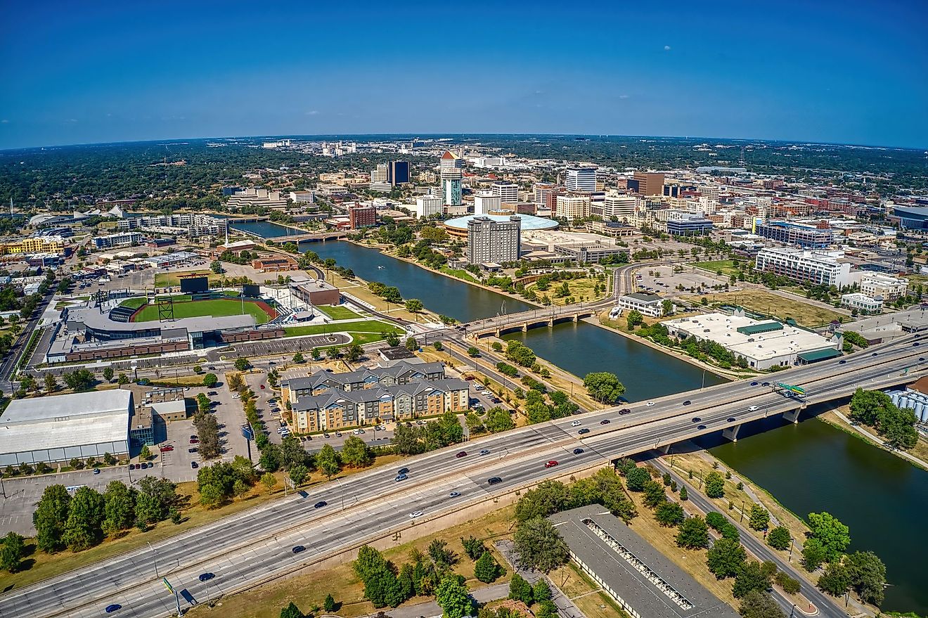 10 Largest Cities In Kansas - WorldAtlas