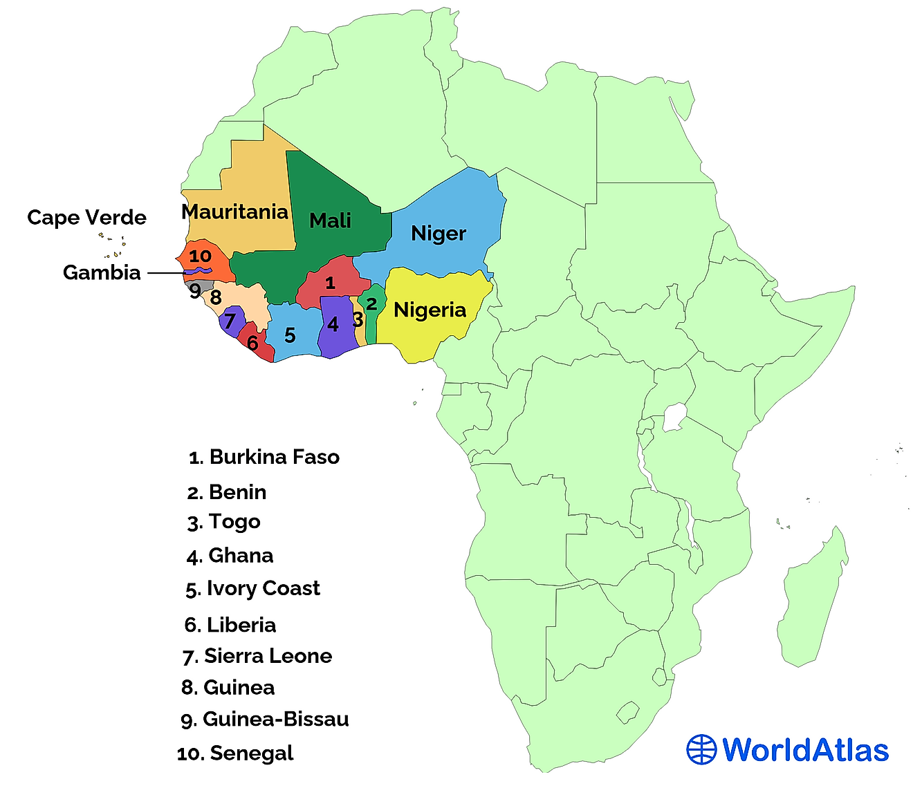 Top 94+ Images which of these is the westernmost country in africa Full HD, 2k, 4k