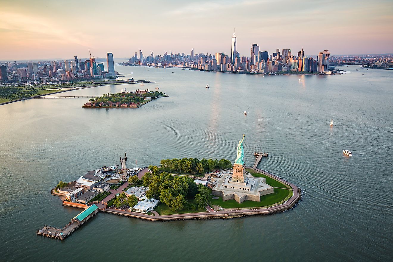 Liberty Island WorldAtlas