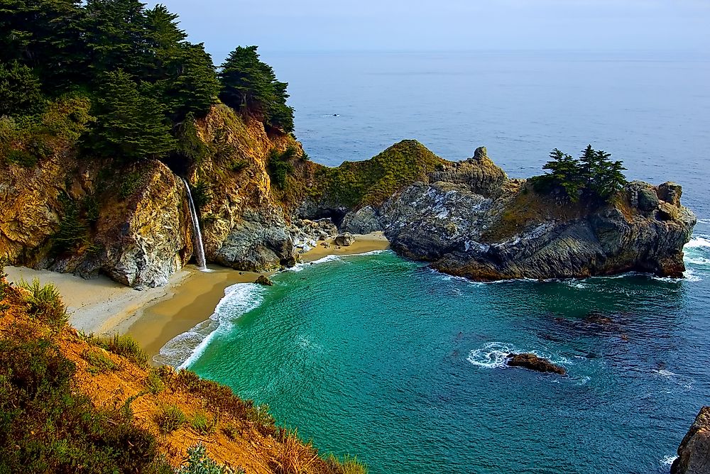 MCWAY Falls Калифорния