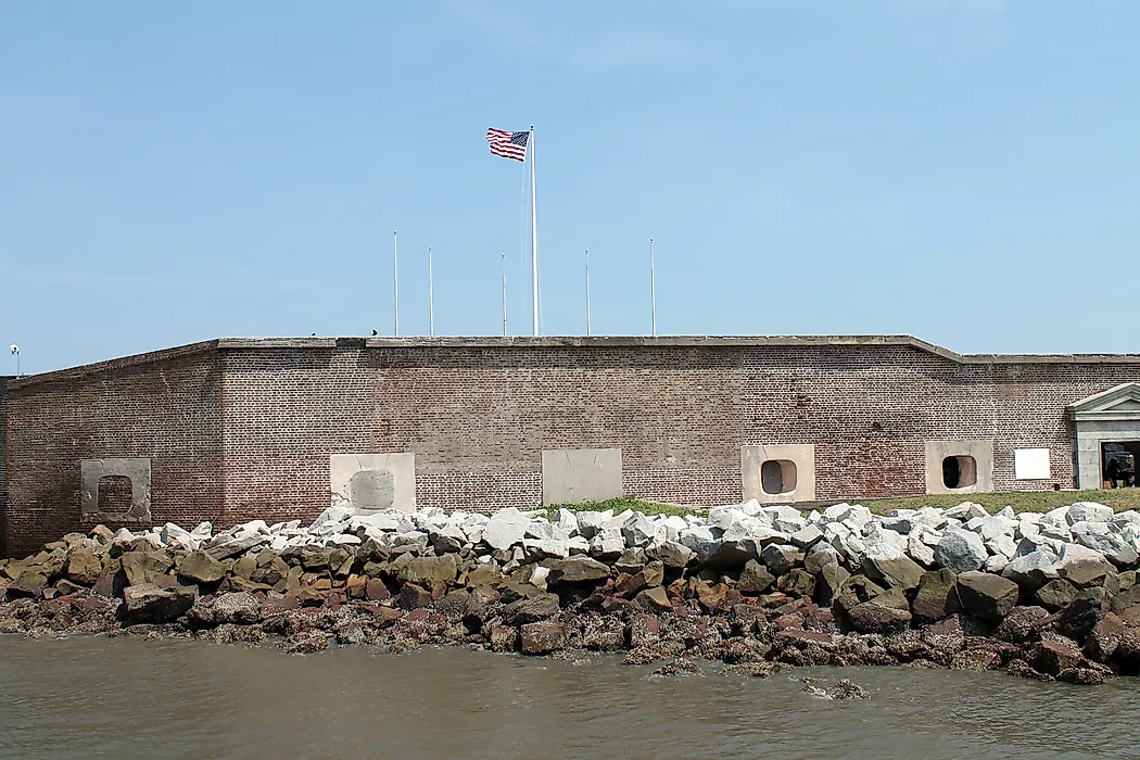 The Battle of Fort Sumter American Civil War WorldAtlas