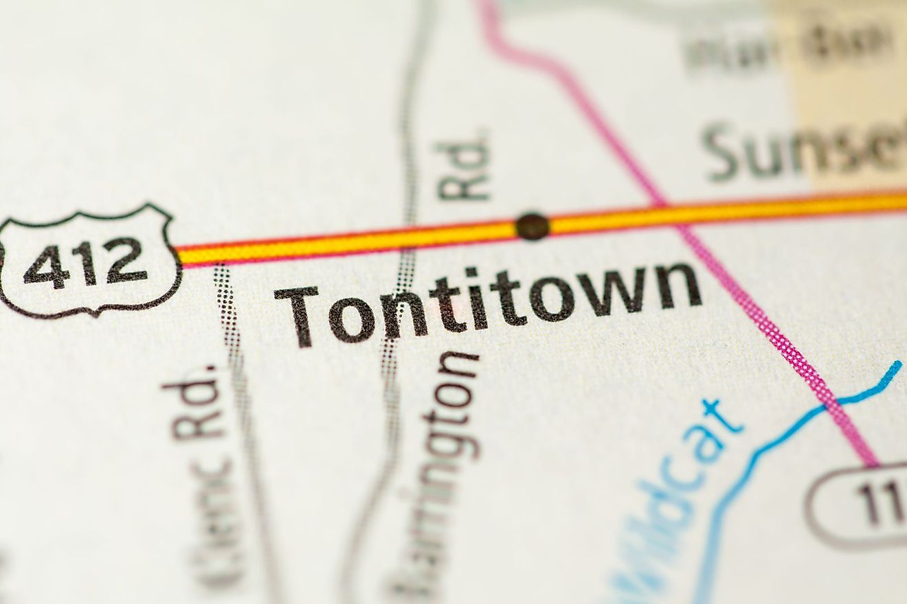 Tontitown, Arkansas WorldAtlas