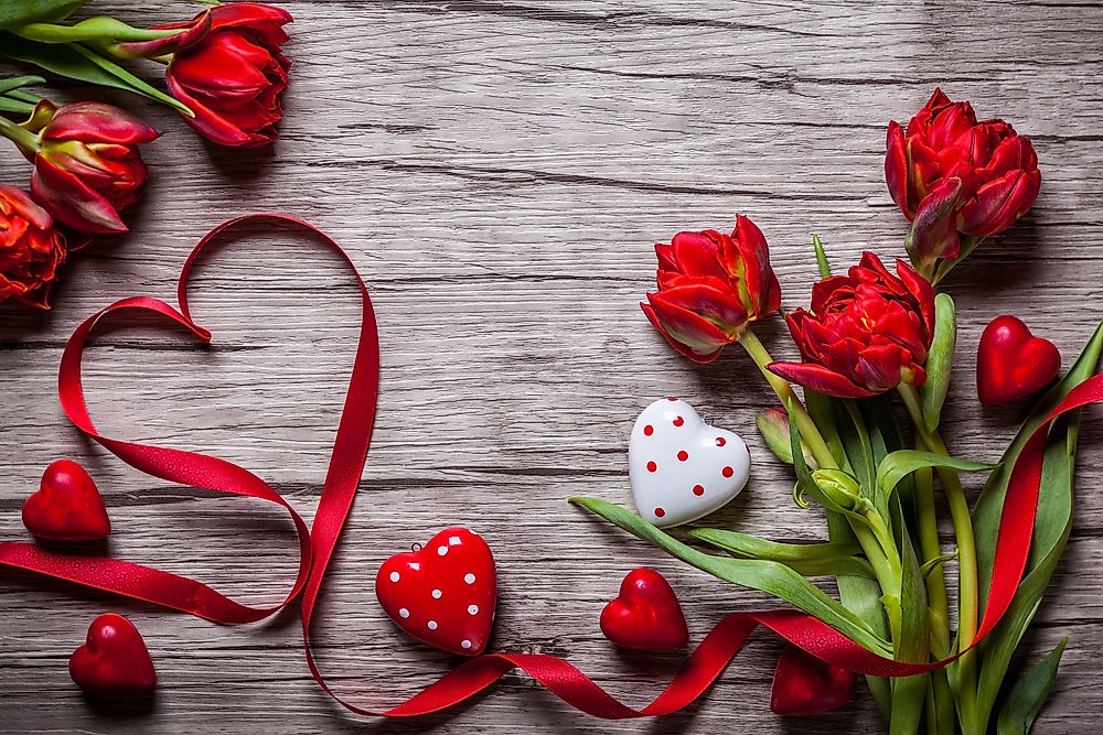 The History of Valentine #39 s Day WorldAtlas