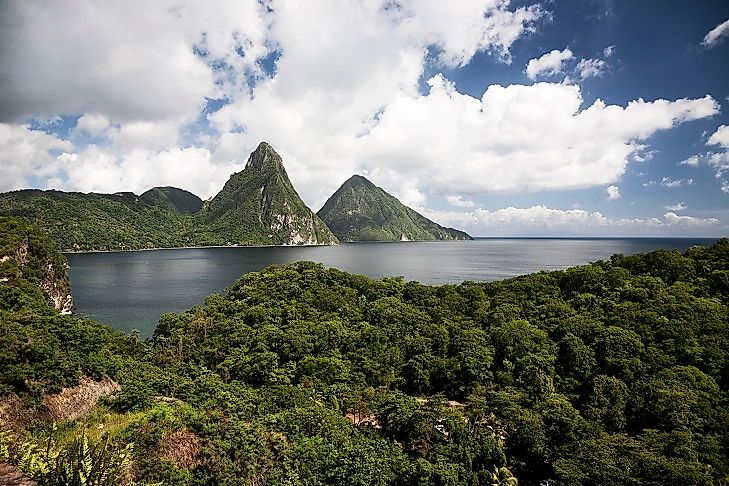 Pitons Management Area, Saint Lucia WorldAtlas