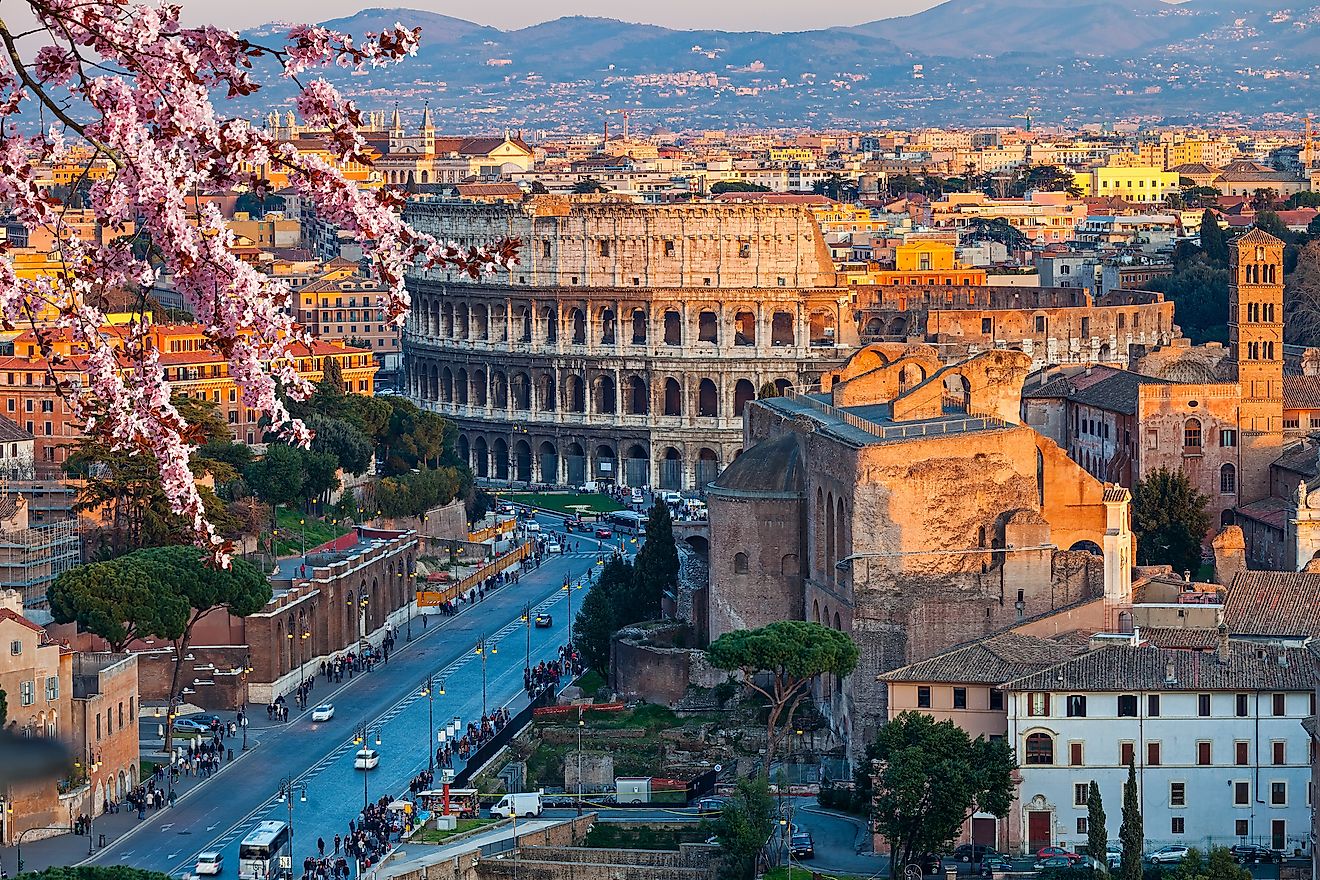 The Colosseum - One of the Seven Wonders of the World