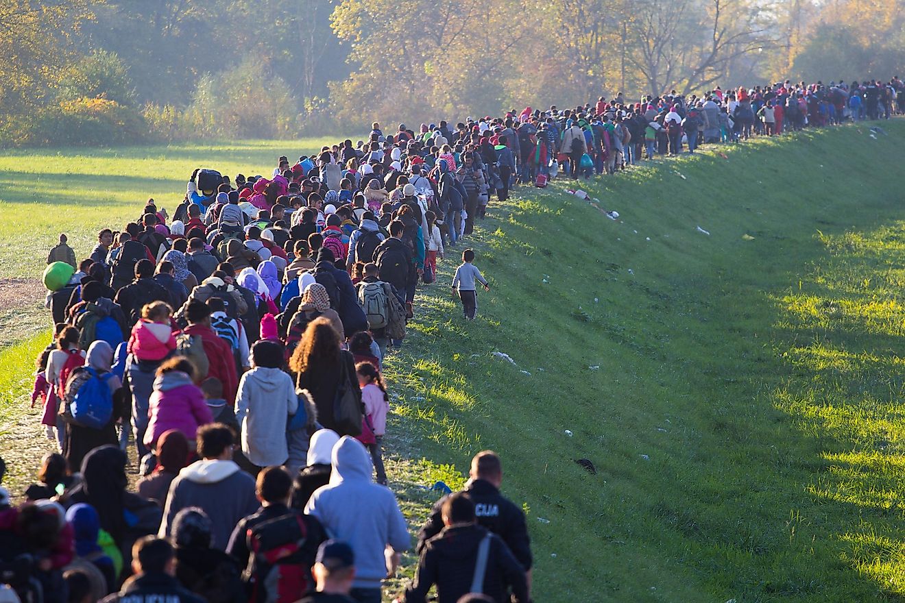 What Was The Largest Forced Migration In Human History WorldAtlas