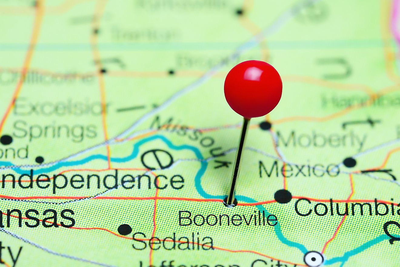 Boonville, Missouri WorldAtlas