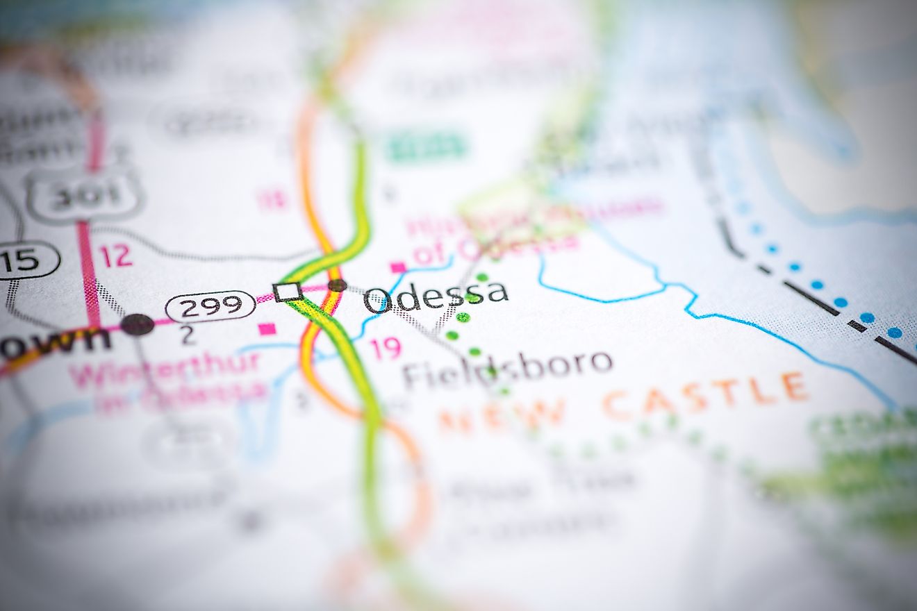 Odessa, Delaware WorldAtlas