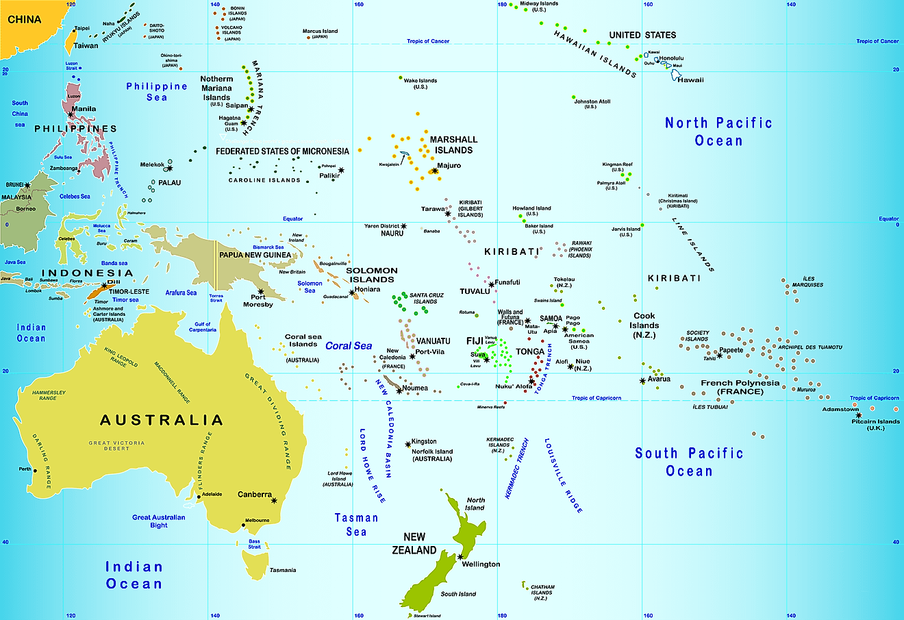 What is oceania 
