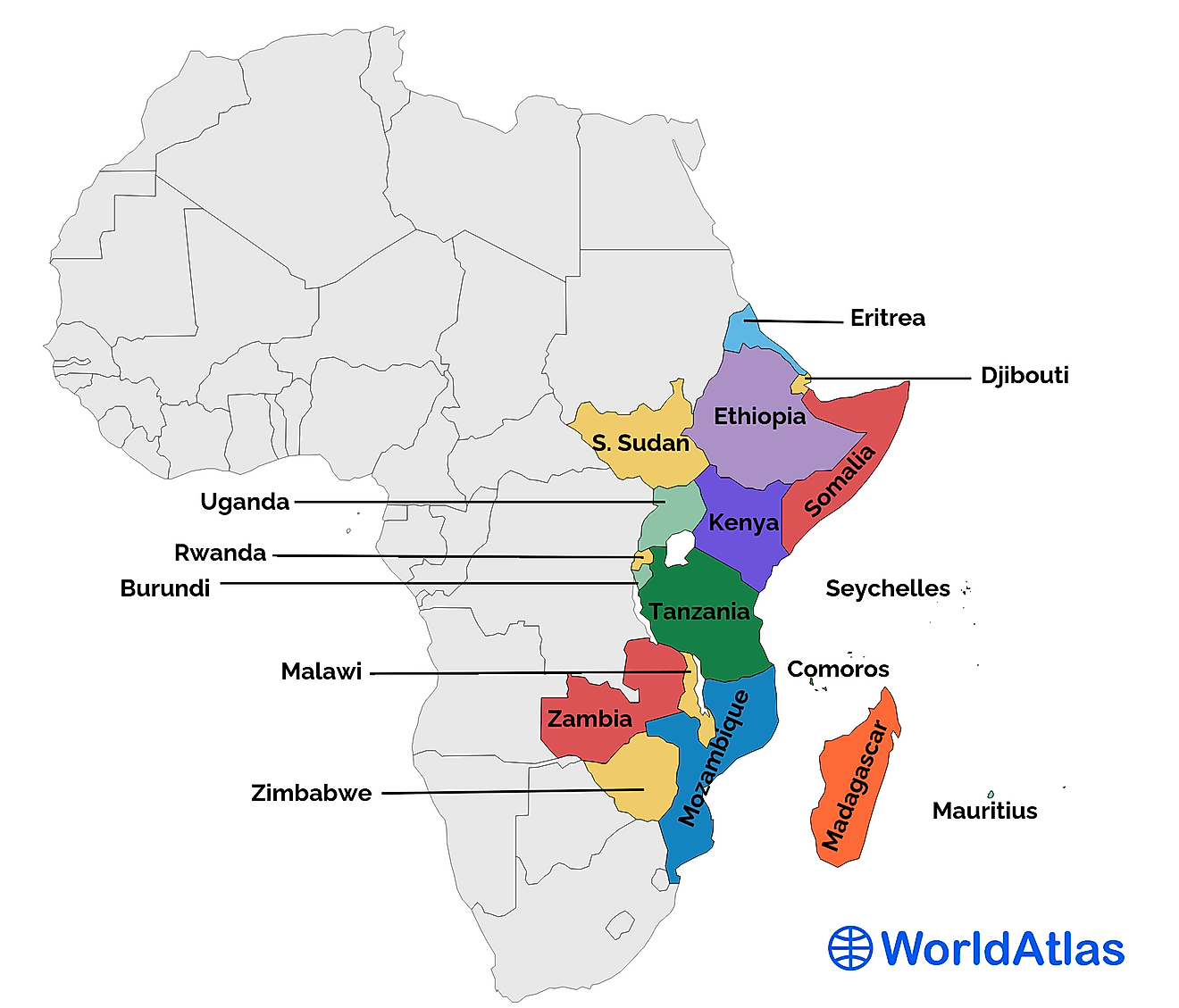 East African Countries 1 