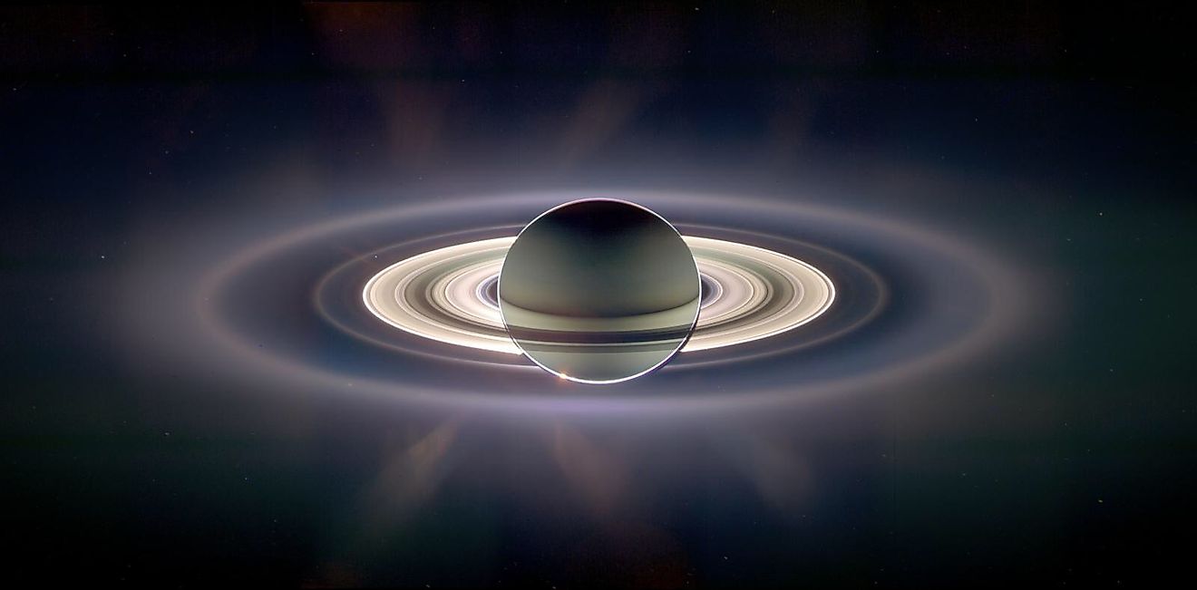 Saturn’s Moon Enceladus - Worldatlas.com