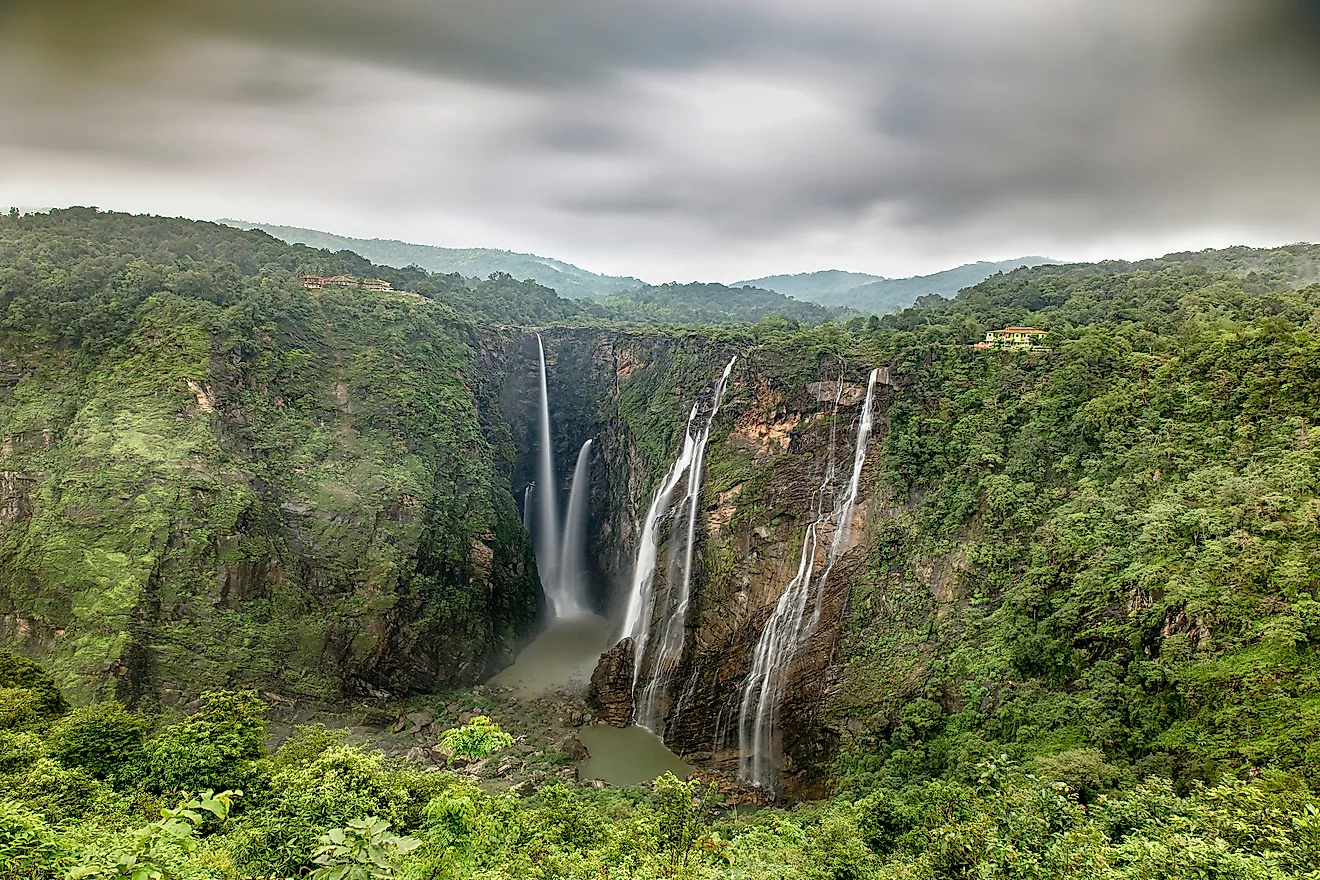 Jog Falls Karnataka Map Jog Falls - Worldatlas