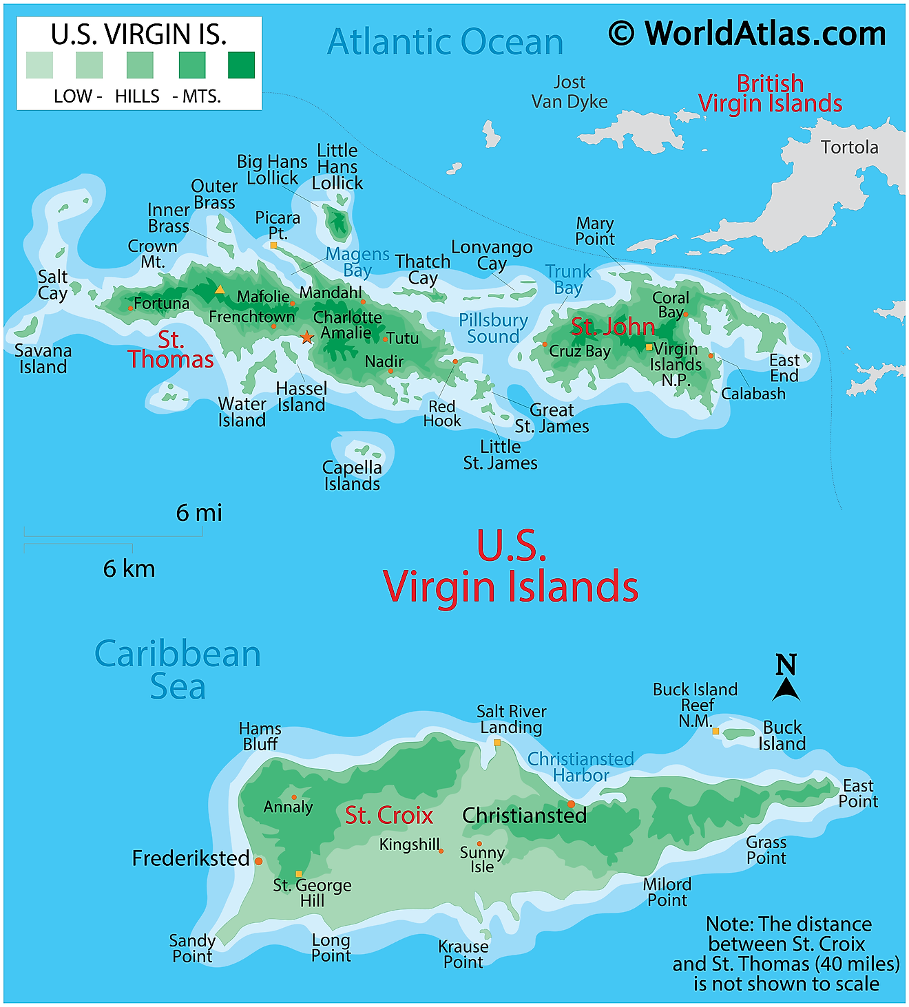 Map Of Us Virgin Islands Map - vrogue.co