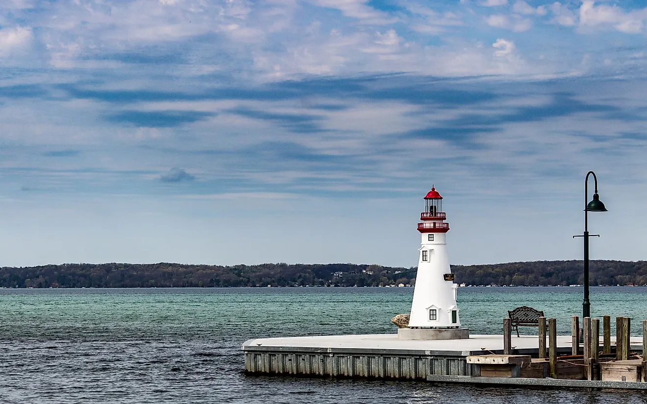 Torch Lake, Michigan WorldAtlas