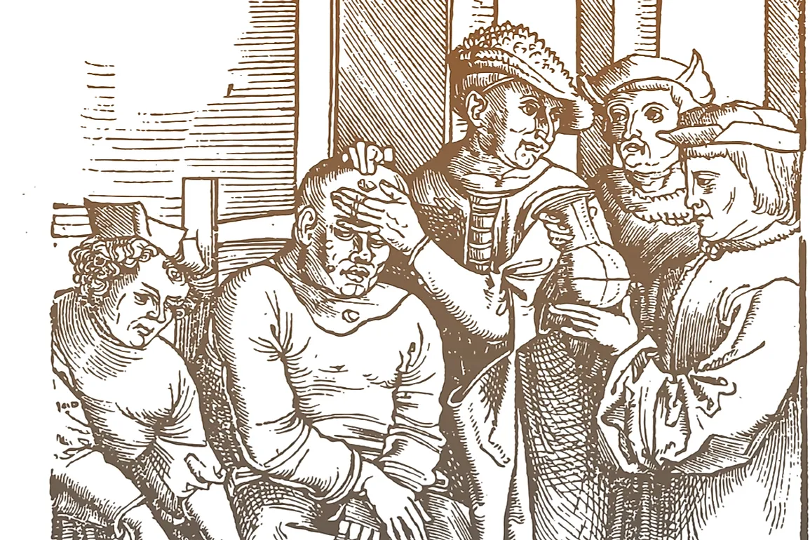 What was the black death worldatlas