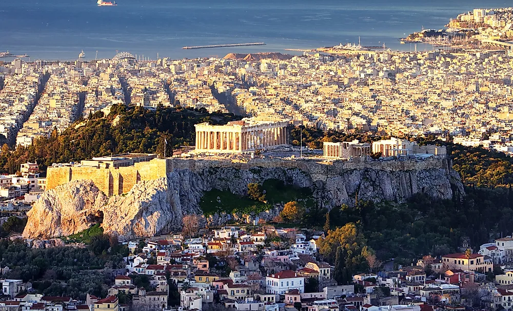 The Biggest Cities In Greece WorldAtlas