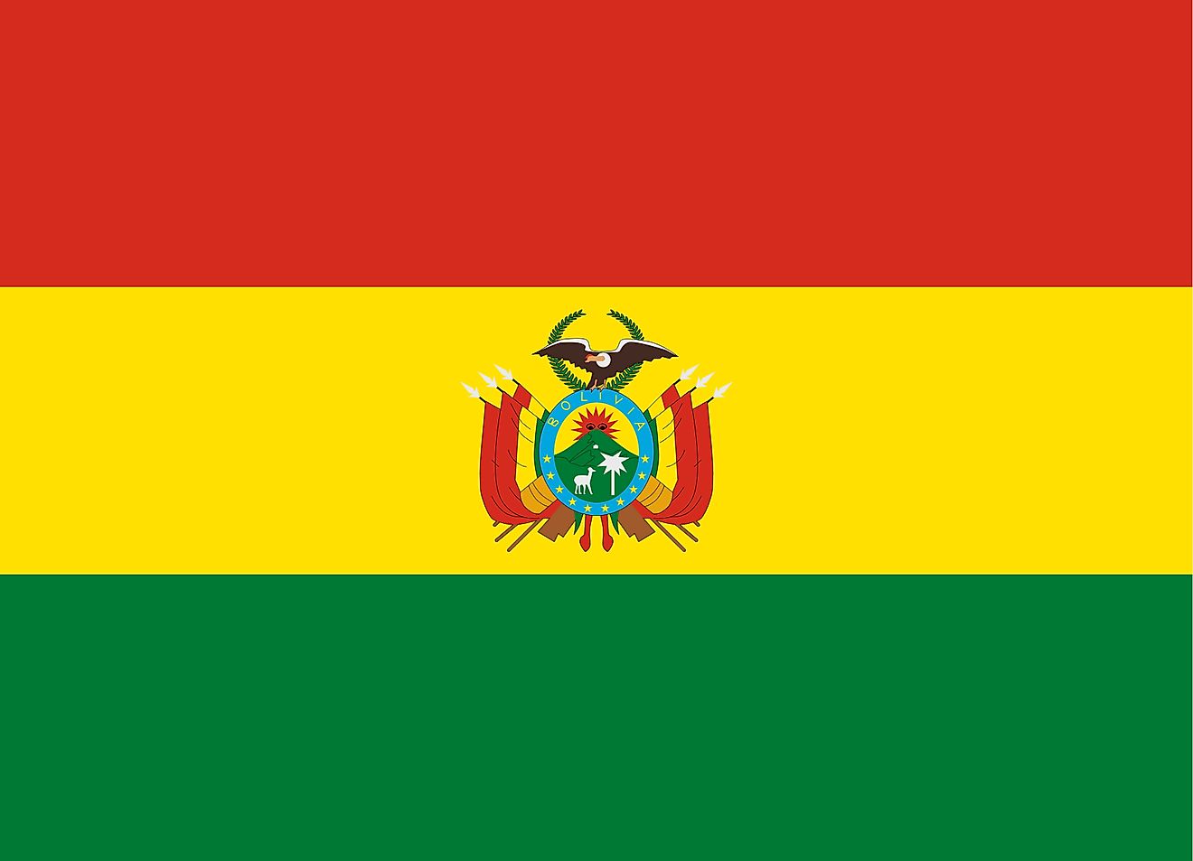 Flags Symbols Currency Of Bolivia World Atlas